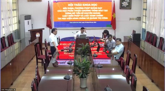 PGS. TS. Huỳnh Văn Thới, Phân hiệu Học viện Hành chính và Quản trị công tại Thành phố Hồ Chí Minh
