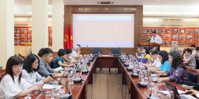 Quang cảnh hội thảo
