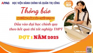 HỌC VIỆN HÀNH CHÍNH VÀ QUẢN TRỊ CÔNG