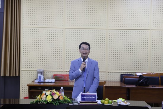 PGS.TS. Lương Thanh Cường, Phó Giám đốc Học viện Hành chính Quốc gia, Chủ tịch Hội đồng chủ trì.